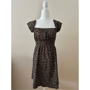 [TopShop] Floral Black Dress